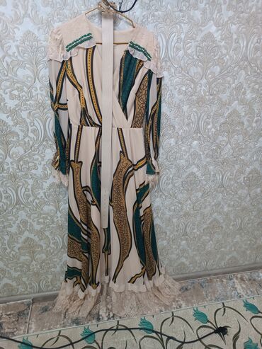 платья из штапеля бишкек: Вечернее платье, Пышное, Длинная модель, Шифон, С рукавами, XL (EU 42)