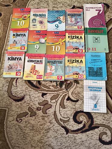 kimya kitablari: Məktəb və abituriyentlər üçün dərs və test topluları dəsti. Dəstdə — 1