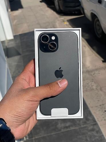 Apple iPhone: IPhone 15, 128 GB, Qara, Face ID — 1