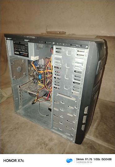 telefon aksesuarları ucuz: Masaüstü kompüter sistem bloku Xüsusiyyətlər: - Korpus: Mid-tower, ön — 3