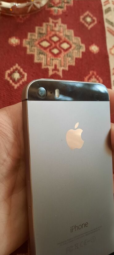 телефон fly fs511: IPhone 5s, < 16 ГБ, Black Titanium, Отпечаток пальца