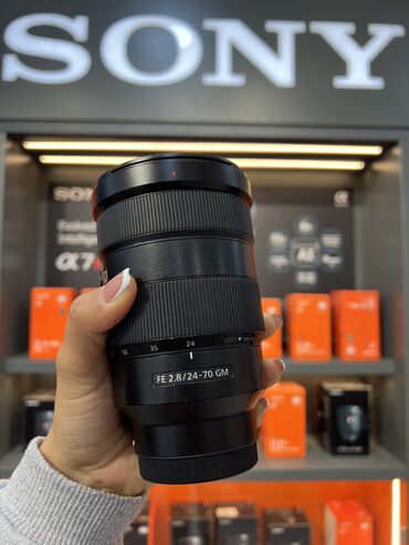 Enerji qurğuları: Sony FE 2.8 24-70 GM İcarə