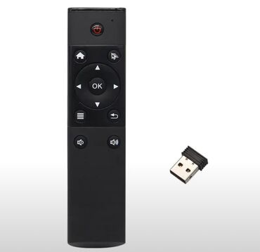 Аксессуары для ТВ и видео: Пульт дистанционного управления Air Mouse с питанием от батарейки AAA