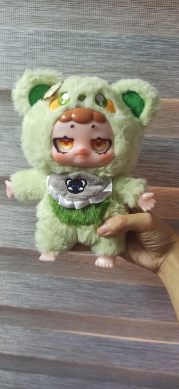 Çəngəllər: Labubu yumsaq oyuncaq blindbox circe sweetheart tea party
