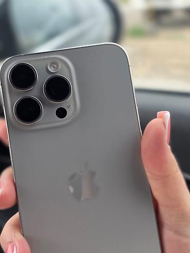 1250: IPhone 15 Pro Max, 256 GB, Gümüşü, Face ID — 6