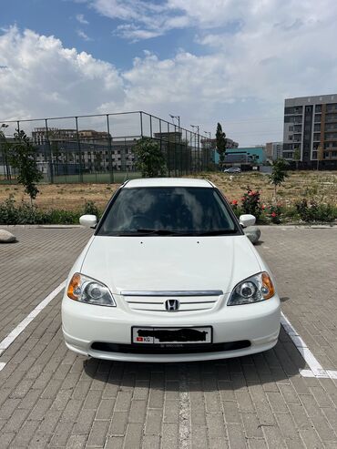 капот: Honda Civic: 2002 г., 1.5 л, Автомат, Бензин, Седан