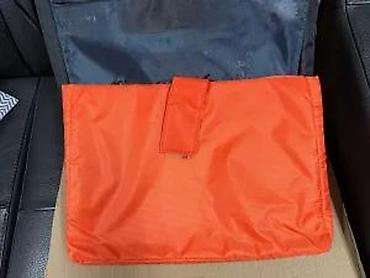 Futrole i torbe za laptopove: Torba za rame (messenger) – crno-narandžasta - Moderan dizajn sa — 12