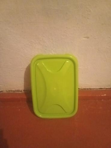 hamam aksessuar: Yaşıl plastik qapaq/konteyner qapağı - Material: sərt plastik - Forma — 1