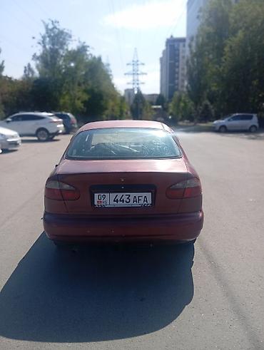 даево матиз 1: Daewoo Lanos: 1997 г., Кол менен иштөөчү, Бензин, Седан — 4