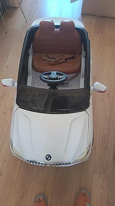 Детские электрокары: Uşaq üçün avtomobil – BMW üslublu, nömrə HJ-1588, arxa hissədə “X5 M” — 3