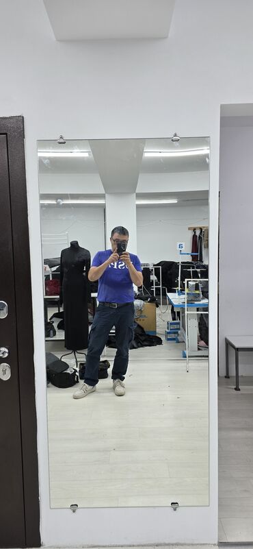 Зеркала: Зеркало на заказ от 2500 сом за м2! Производство Россия, 4мм толщина — 5