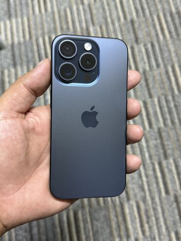 поко м5 про цена в бишкеке: IPhone 15 Pro, Колдонулган, 128 ГБ, 87 %