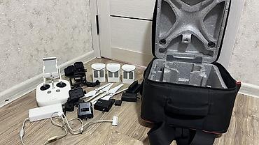 Аксессуары и запчасти для электротранспорта: Аккумуляторы и аксессуары для квадрокоптера DJI Phantom 4 Комплект: - — 1