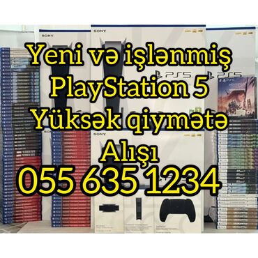 sony televizorlari: Sony PlayStation 5 alışı Yeni və ikinci əl PlayStation 5 lərin