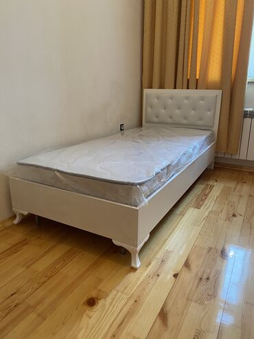 угловая кровать: Новый, Односпальная кровать, Без подьемного механизма, С матрасом, Без выдвижных ящиков, Азербайджан