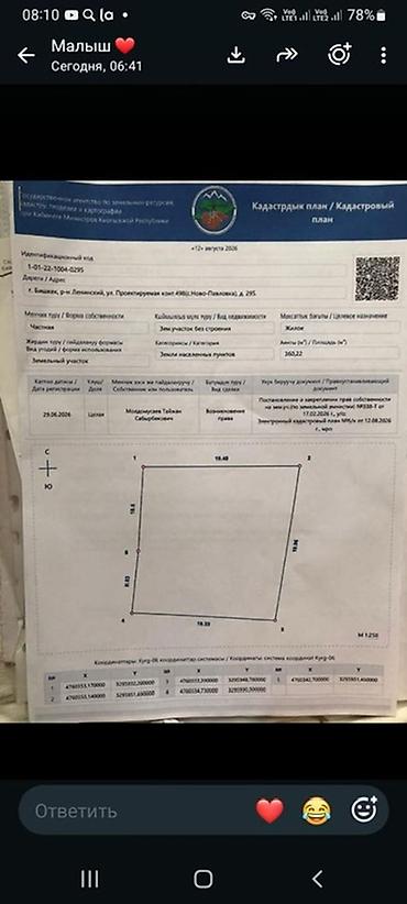 Үйлөрдү сатуу: 6 бөлмө жана андан көп, 160 м², 4 соток, Бишкек, Менчик ээси — 3