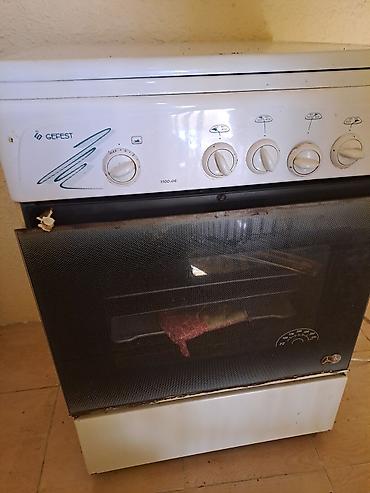 Газовые печи: Gefest qaz sobası və bişirmə paneli (model 1100-06) - 4 gözlü qaz — 3