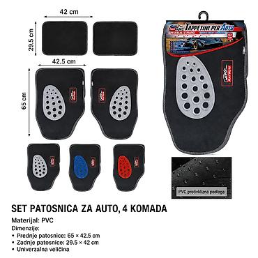KMT patosnice za automobile 2000085 Set univerzalnih patosnica za