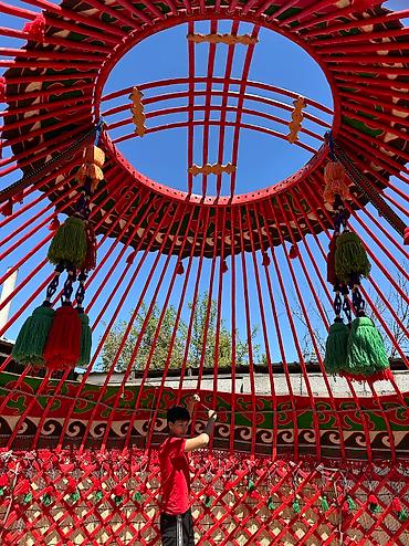 Аренда юрт: Аренда юрты, Каркас Деревянный, 75 баш, Посуда, Самовар, С полом — 8