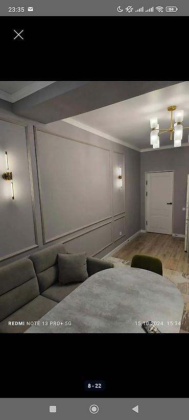 archa group: 2 комнаты, 60 м², Ала-Арча ТРЦ Элитка, 10 этаж, Дизайнерский ремонт — 6