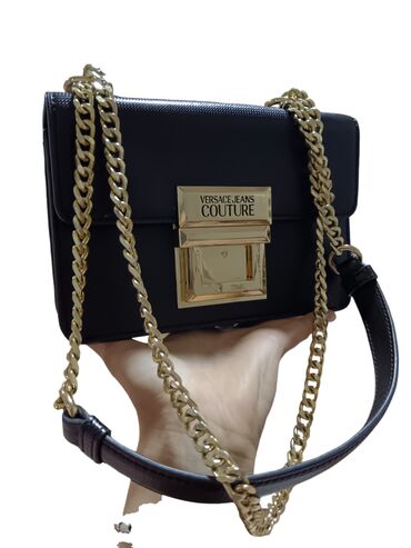 coveri collection torbe: Shoulder bag, Versace, Material: Leather