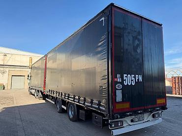 daf 2019: Продаю DAF 106 XF, ретарда, 120м3, оси SAF, сквозной проход — 7
