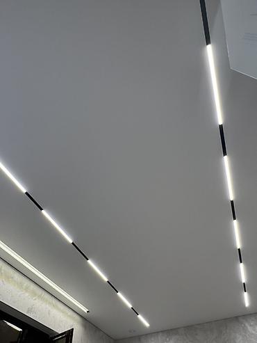 Натяжной потолок: Натяжные потолки с интегрированным освещением под ключ - Современные — 10