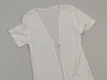 białe t shirty dekolt v: Kardigan, L, stan - Dobry