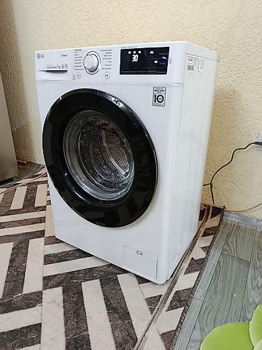 i 7: Стиральная машина LG Inverter Direct Drive 7 кг, Бишкек. Основные — 3