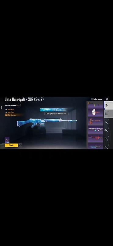 dt 3: PUBG Mobile oyun hesabı – nadir yüksəldilə bilən silah dəstləri — 4