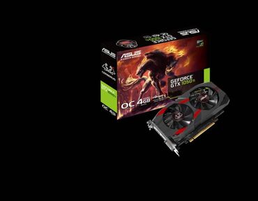 videokartlar: Videokart Asus GeForce GTX 1050 Ti, 4 GB, İşlənmiş