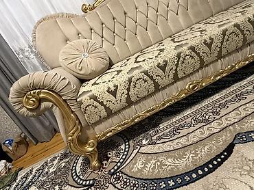 pemo luks: Klassik üslubda zərif salon divanı - Dizayn: Barokko/klassik xəttlər — 2