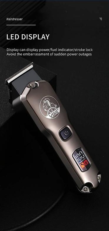 Trimmerlər və saç qırxan maşınlar: Saç qırxan maşın, Vgr, Yeni, Pulsuz çatdırılma, Ödənişli çatdırılma, Rayonlara çatdırılma — 10