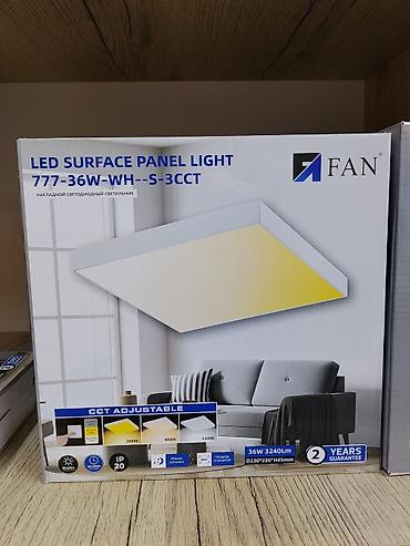 led par: Накладной светодиодный светильник FAN LED Surface Panel Light — 1