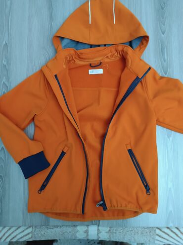 горнолыжные куртки мужские распродажа: Мужская куртка, H&M, Б/у, цвет - Оранжевый, Самовывоз, Платная доставка