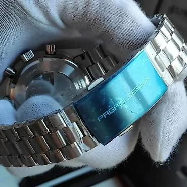 Ručni satovi: PAGANI DESIGN PD-1701 -Plava- Omega Speedmaster Moonwatch Potpuno nov — 6