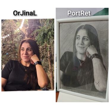 Sifarişlə əl işləri: Sifarişlə əl işləri | Rəsm əsərləri, portretlər — 4