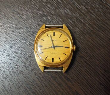 антикварные часы купить: Советские механические часы Заря позолоченные, рабочие