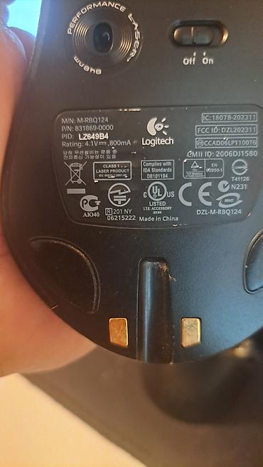 type c lightning: Беспроводная лазерная мышь Logitech (модель M-RBQ124) - Эргономичный — 2