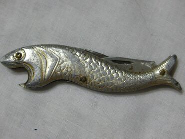 67 объявлений | lalafo.kg: Ножик раскладной в виде рыбы. 60-е года. СССР
Редкий!