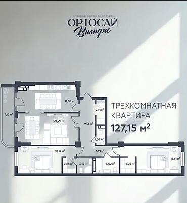 псо это: 3 комнаты, 127 м², Элитка, 7 этаж, ПСО (под самоотделку) — 3