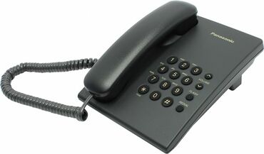 stasionar ev telefonu: Stasionar telefon Panasonic, Simli, Yeni, Ünvandan götürmə
