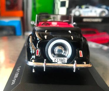 Avtomobil modelləri: Коллекционная модель Lincoln Continental black 1939 Limited Edition — 17