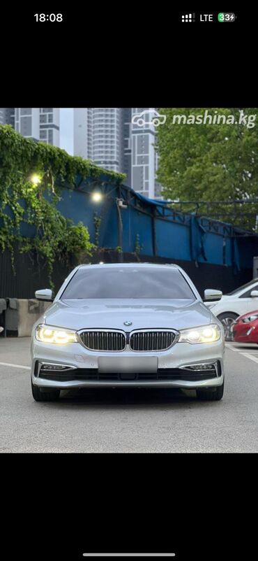 свежепригнанный: BMW 5 series: 2018 г., 2 л, Автомат, Бензин, Седан