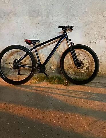 qalin teker velosiped: Şəhər və yüngül off-road üçün dağ velosipedi - Rəng: qara, mat — 2