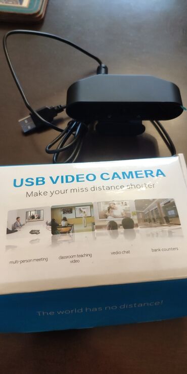 işlənmiş kamera: USB video camera. Tezedir. Işlenmeyib. 90 m. alınmışdır. hazırda 40 m