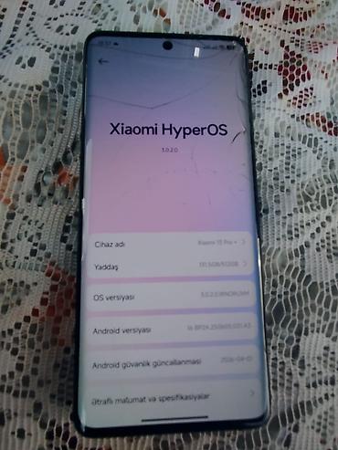atv pulus: Xiaomi 13 Pro, 512 GB, rəng - Qara, 
 Barmaq izi, Qırıq — 3
