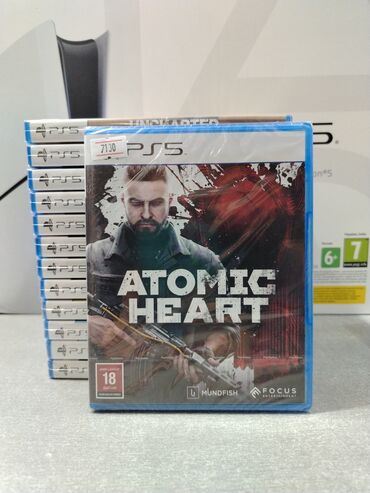 Oyun diskləri və kartricləri: Ps5 üçün atomic heart oyun diski. Tam yeni, original bağlamadadır. -