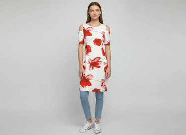 sukienka do slubu cywilnego dla 50 latki: Women`s dress, size M