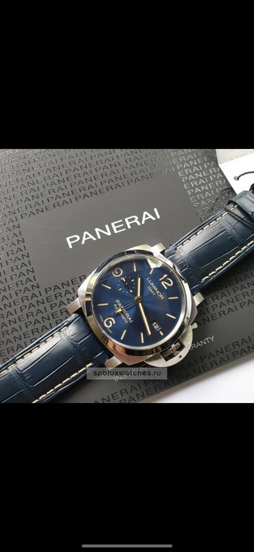 Другие наручные часы: Panerai Luminor GMT. • Механические с автоподзаводом. • Стекло - at lalafo.kg — 10 Другие наручные часы: Panerai Luminor GMT. • Механические с автоподзаводом. • Стекло - — 10